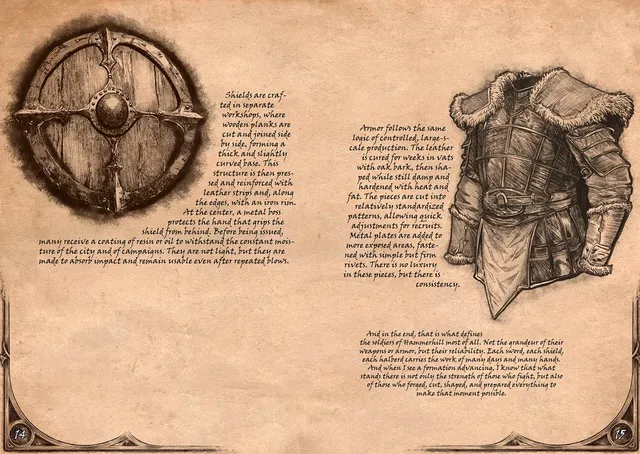Discover the items of Erderon, and how they are crafted.